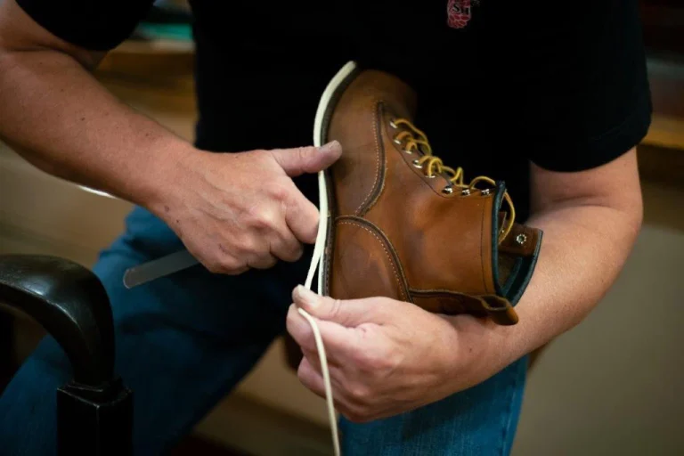 Reparatie Red Wing schoen origineel - Ambachtelijke schoenmakerij Van Tuijn