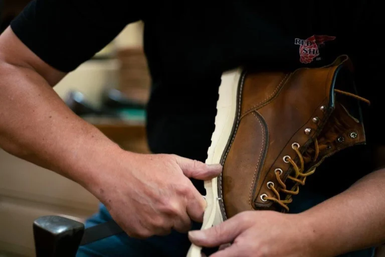 Reparatie Red Wing schoen origineel - Ambachtelijke schoenmakerij Van Tuijn